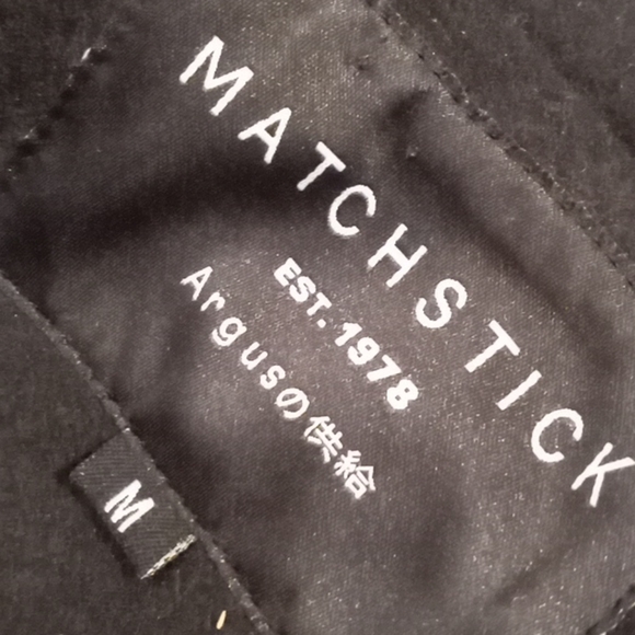 Double Breasted Pea Coat by Match & Stick. M - Picture 10 of 10